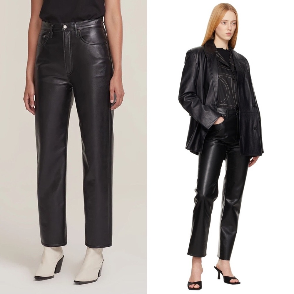 AGOLDE RECYCLED LEATHER 90’s PINCH WAIST